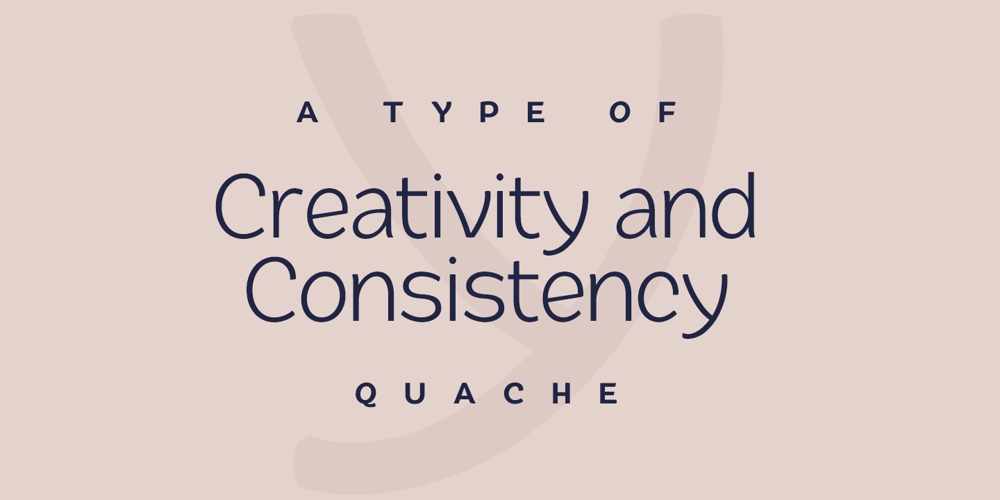 Quache Bold Extra Expanded Font preview